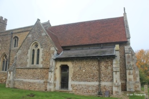 Little Barford - St Denys. Chancel from the south.