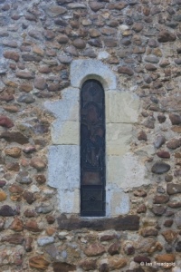 Little Barford - St Denys. North aisle, west window.