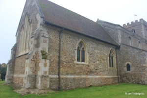 Little Barford - St Denys. Chancel from the north-east.