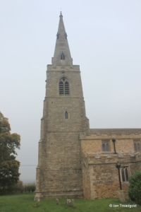 Little Staughton - All Saints. Tower from the south.