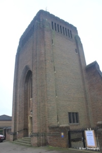 Luton - St Andrew. Tower from the east.