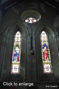 Meppershall - St Mary. West window internal.