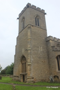 Oakley - St Mary. Tower from the north-east.