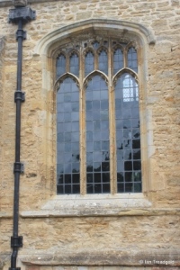 Odell - All Saints. South aisle, south-west window.