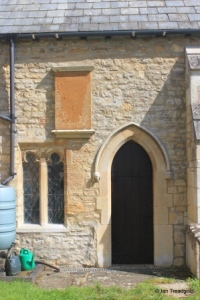 Pavenham - St Peter. Chancel, south-west window.