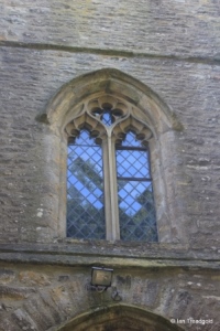 Pavenham - St Peter. Tower, west window.