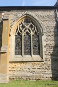 Old Warden - St Leonard. Chancel, south-eastern window.