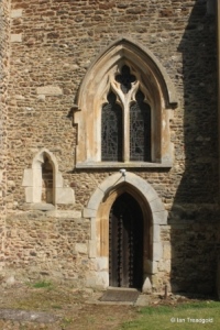 Old Warden - St Leonard. Chancel, south-western window.