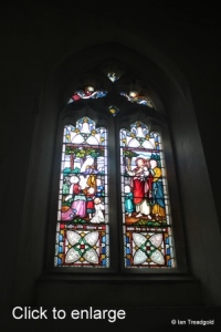 Potsgrove - St Mary. Nave, south-west window internal.