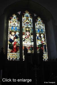 Potton - St Mary. East window internal.