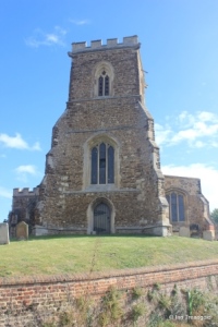 Potton - St Mary. Tower from the west.
