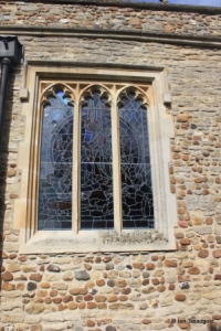 Renhold - All Saints. Chancel, south-east window.