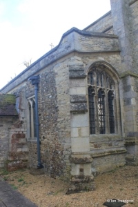 Renhold - All Saints. North aisle from the north-west.