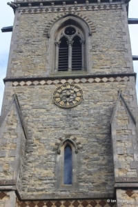 Ridgmont - All Saints. West tower from the west.