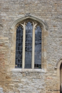 Riseley - All Saints. South chapel, western window.