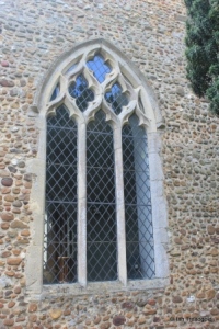 Roxton - St Mary. North side, western window.