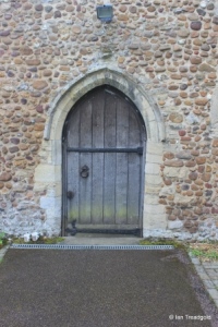 Roxton - St Mary. North side, north doorway.