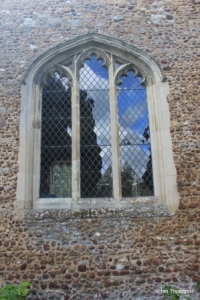Roxton - St Mary. North side, centre window.