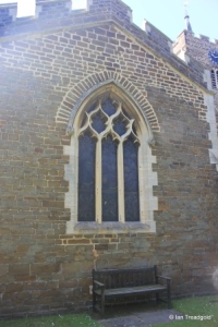 Sandy - St Swithuns. North transept, north window.