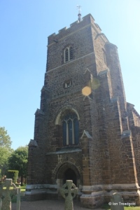 Sandy - St Swithuns. West tower.