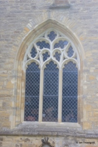 Sharnbrook - St Peter. West tower. west window.