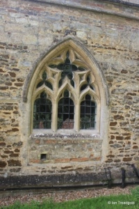 Southill - All Saints. North aisle, western window.