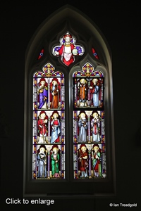 Aspley Guise, St Botolph. Stained glass.