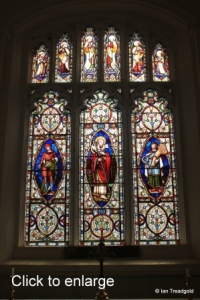 Southill - All Saints. East window internal.