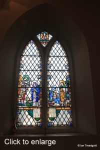 Shefford - St Michael & All Angels. North window internal.