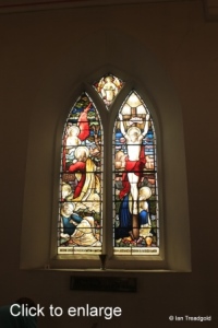 Shefford - St Michael & All Angels. South window internal.