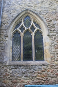 Stagsden - St Leonard. North side, western window.