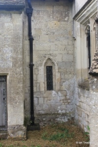 Stanbridge - St John the Baptist. Chancel, north-west window.