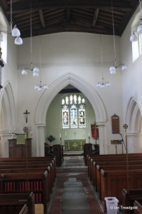 Stanbridge - St John the Baptist. Nave and chancel.