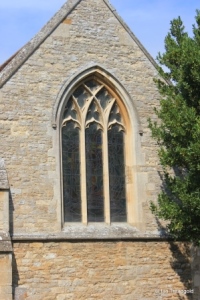 Bromham - St Owen. East window.