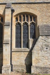 Stevington - St Mary. South aisle, south-eastern window.
