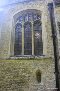 Stevington - St Mary. North aisle, eastern window.