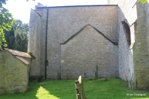 Stevington - St Mary. Ruined north chapel.