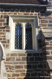 Stondon - All Saints. Chancel, south window.