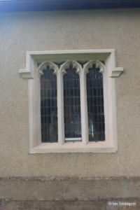 Studham - St Mary. North aisle, north-east window.