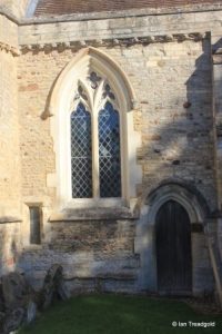 Swineshead - St Nicholas. Chancel, south-west windows.