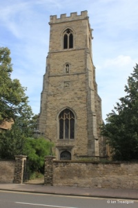 Bedford - St John the Baptist. Tower.
