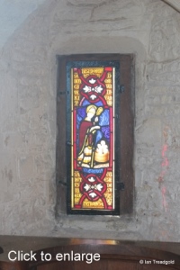 Swineshead - St Nicholas. Chancel, south-west windows internal.