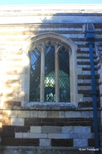 Tempsford - St Peter. South aisle, centre window.