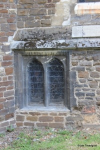 Biggleswade - St Andrew. Chancel low window.