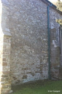 Tempsford - St Peter. Chancel, north wall.
