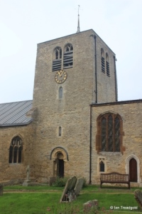 Thurleigh - St Peter. Tower from the south.