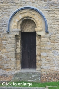 Thurleigh - St Peter. Tower south doorway.