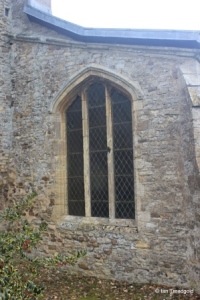 Thurleigh - St Peter. North aisle, east window.