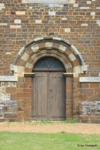 Blunham, St Edmund or St James. West door.