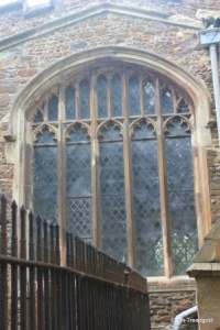 Blunham, St Edmund or St James. South chapel, east window.